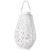 White woven lantern